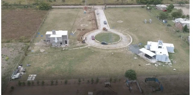 Vista aérea del barrio Margaritas
