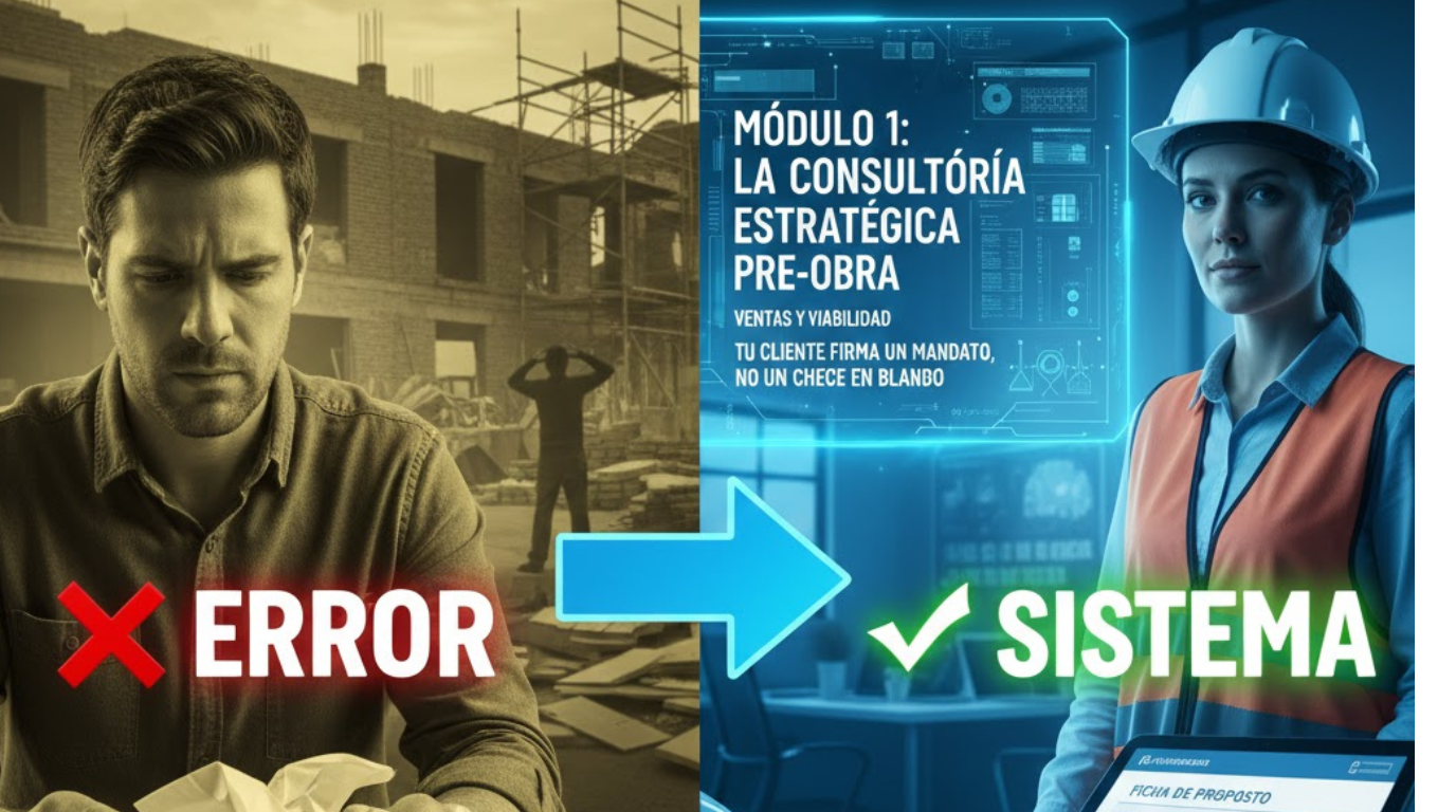 Obra en construcción con problemas