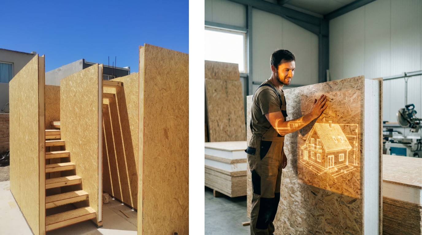 Paneles SIP Techos y Muros