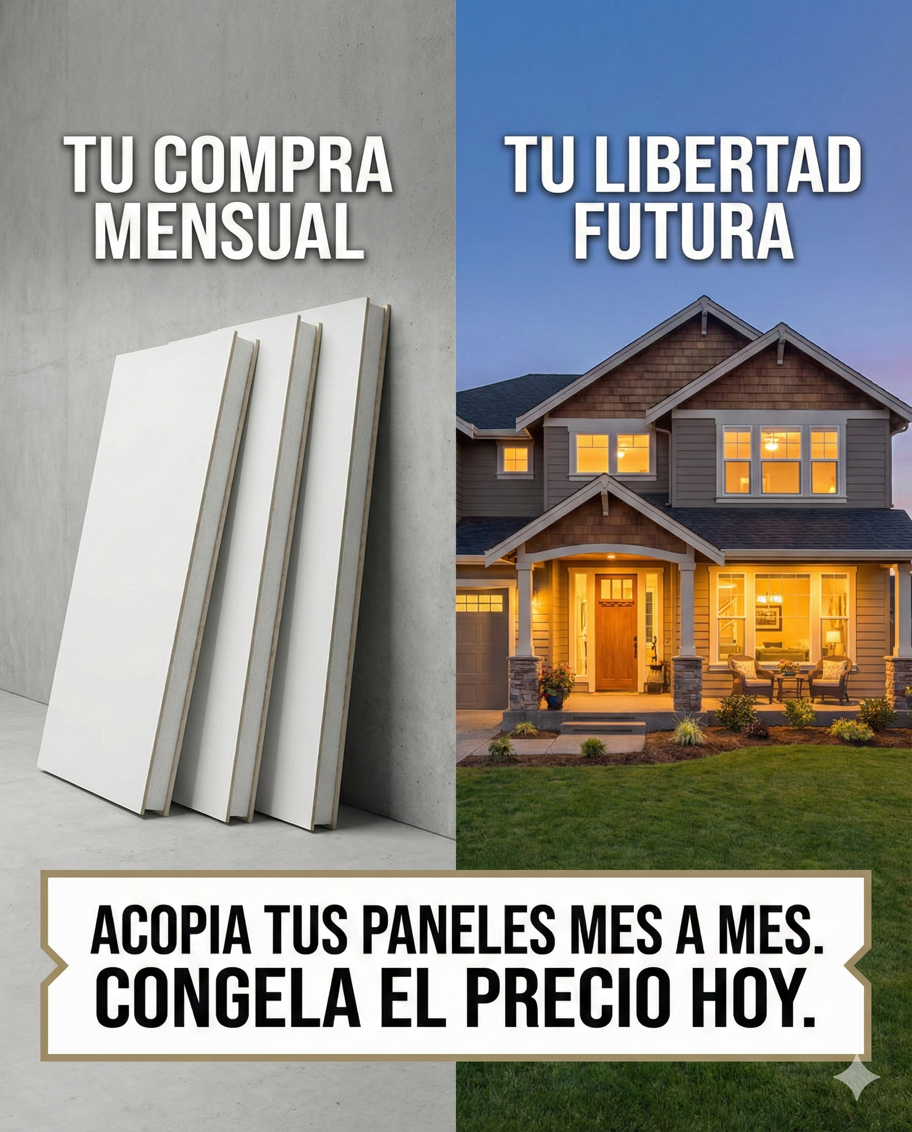 Plan panel a panel - construí a tu ritmo